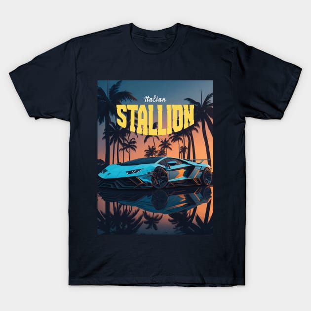 Italian Stallion T-Shirt by By_Russso